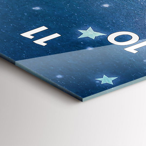 Orologio verticale Ragazza sulla luna