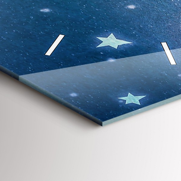 Orologio verticale Ragazza sulla luna