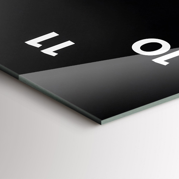 Orologio verticale Fiore di orchidea sull'acqua