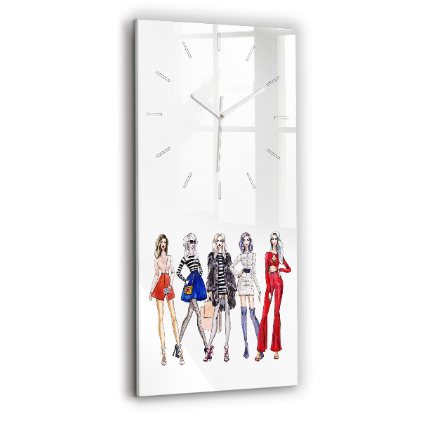 Orologio verticale Ragazze alla moda