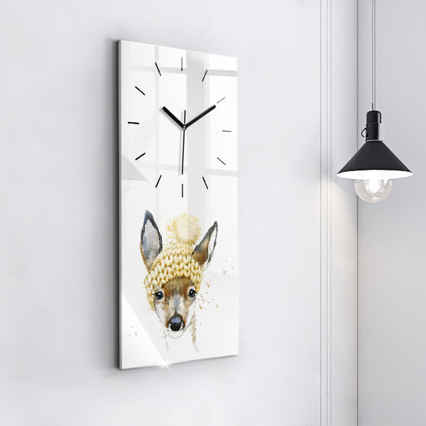 Orologio verticale Un cervo