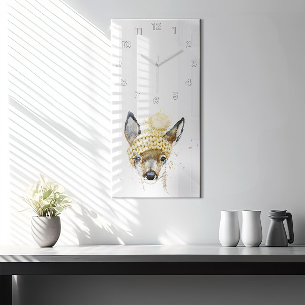 Orologio verticale Un cervo