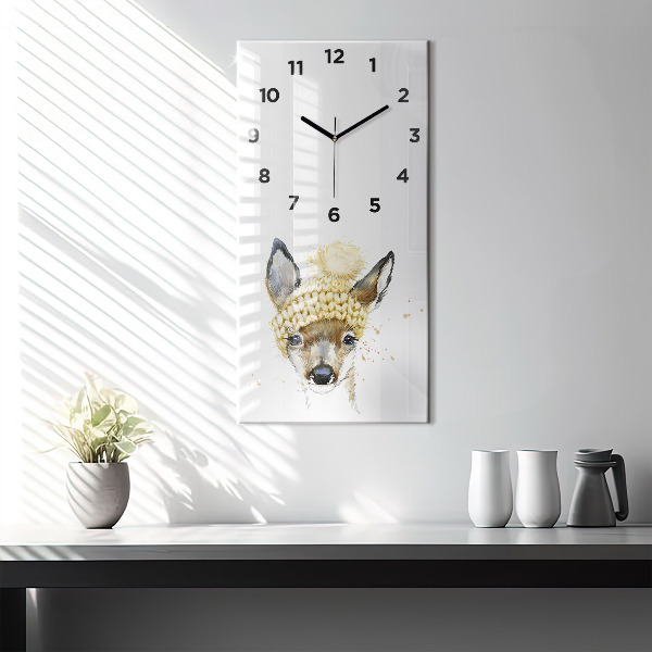 Orologio verticale Un cervo