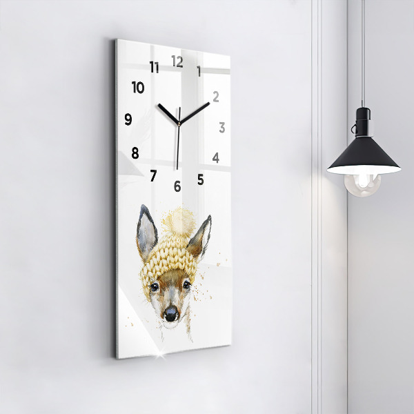 Orologio verticale Un cervo
