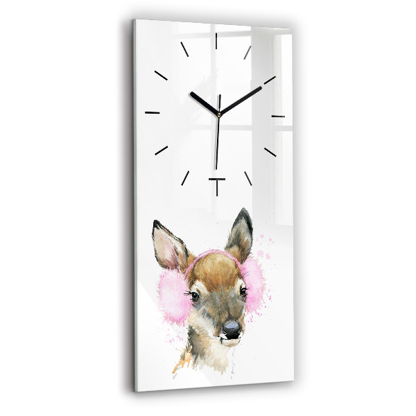 Orologio verticale Cervo della foresta