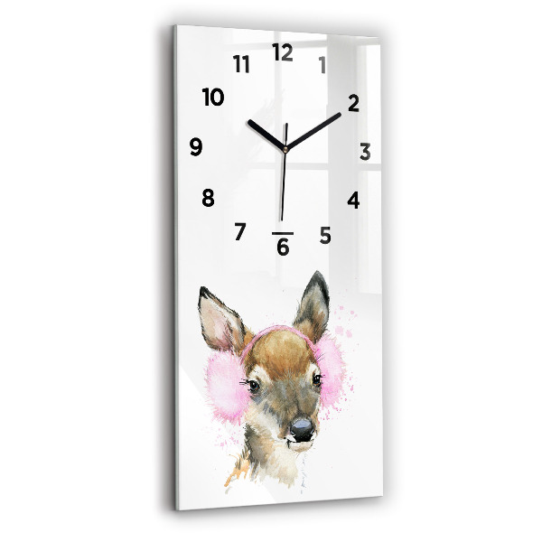 Orologio verticale Cervo della foresta