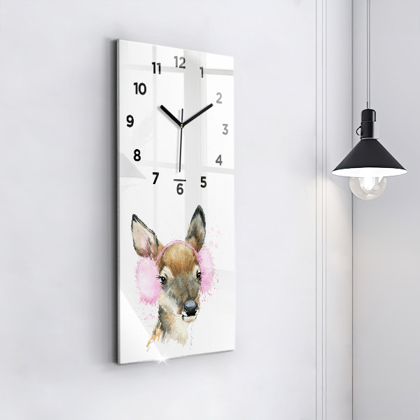 Orologio verticale Cervo della foresta