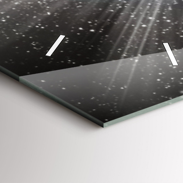 Orologio verticale Terra Luna Sole