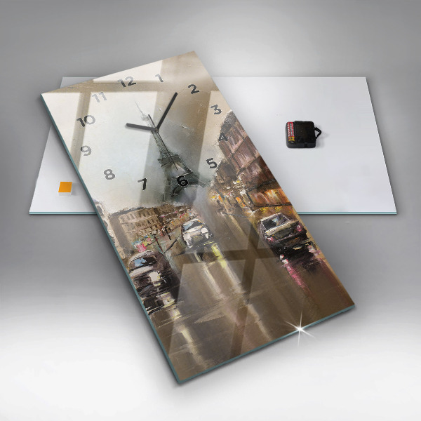 Orologio verticale Architettura della città di Parigi