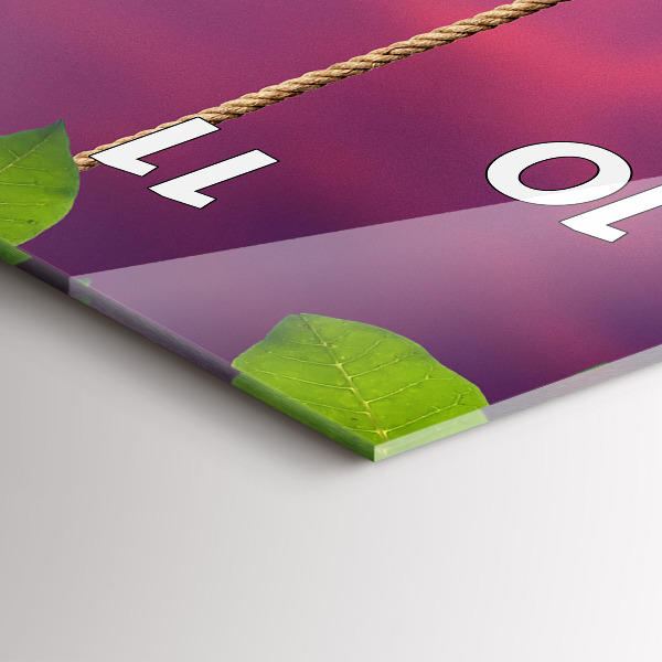 Orologio verticale Casetta per uccelli