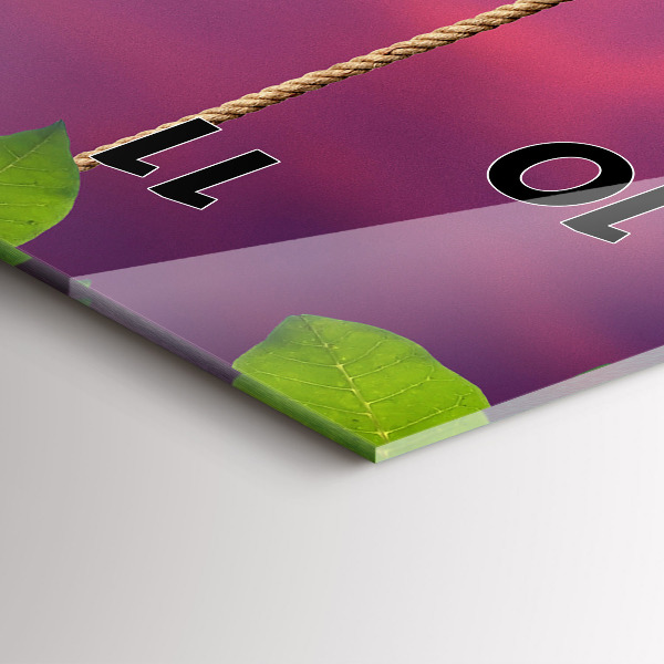 Orologio verticale Casetta per uccelli