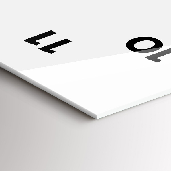 Orologio verticale Cartello auto e surf