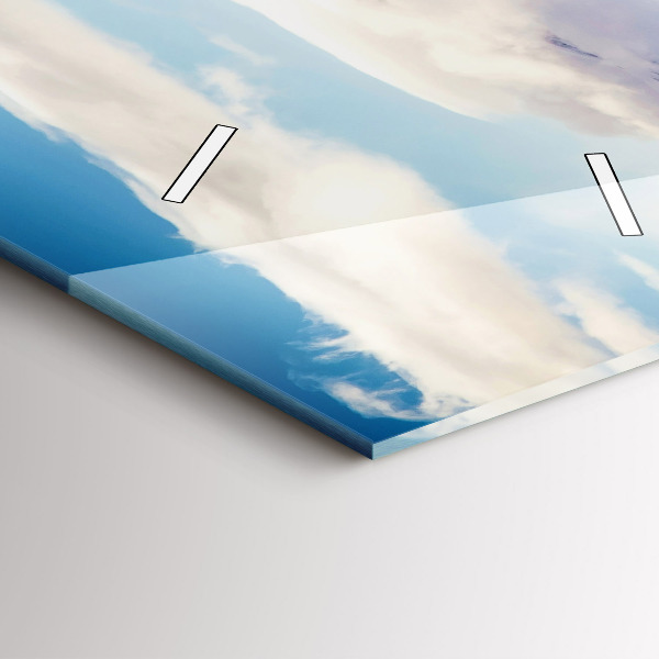 Orologio verticale Vista lago