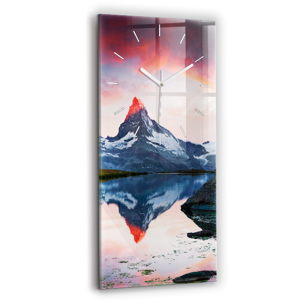 Orologio verticale Stellisee lago Cervino