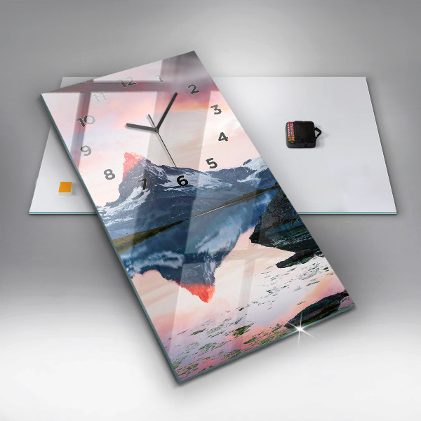 Orologio verticale Stellisee lago Cervino