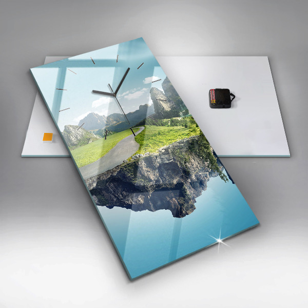 Orologio verticale Isola volante