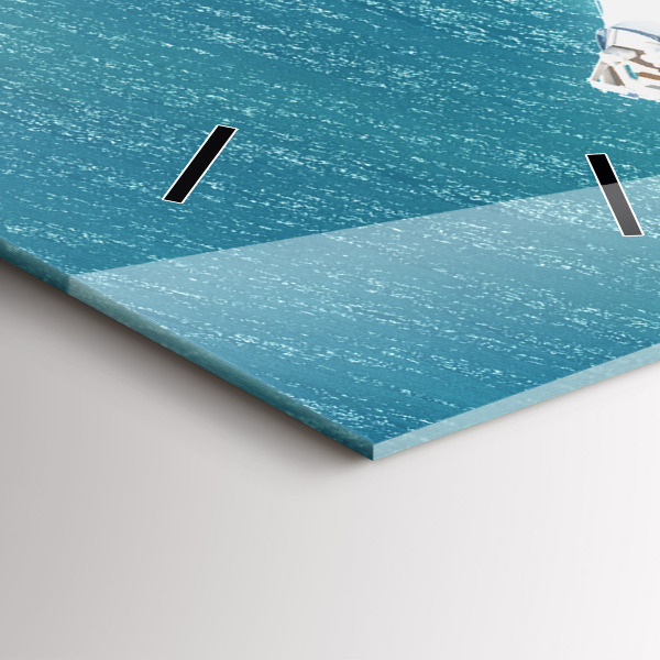 Orologio verticale Isola del cuore