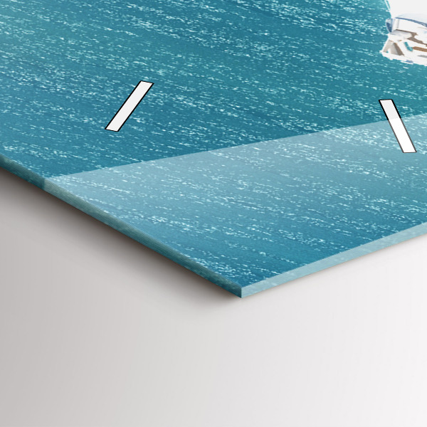 Orologio verticale Isola del cuore