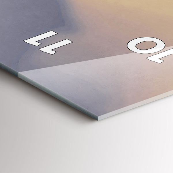 Orologio verticale Uomo sul vecchio ponte