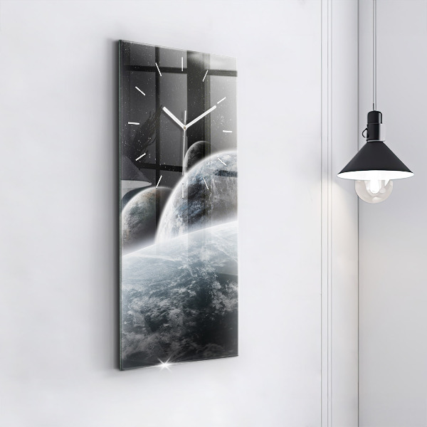 Orologio verticale Spazio e pianeti