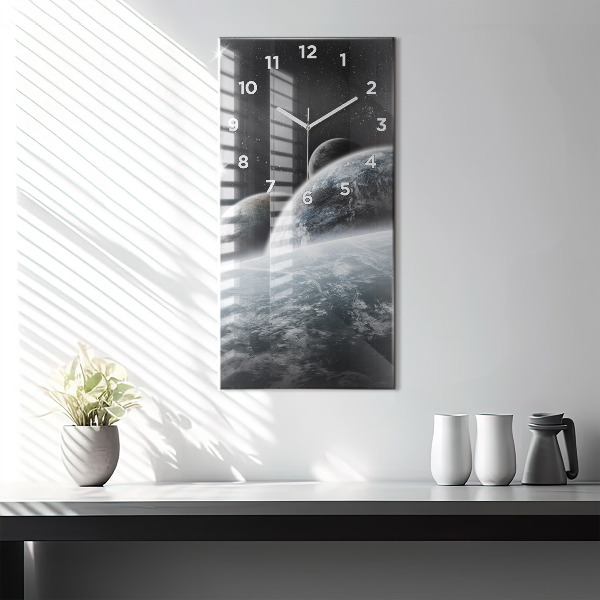 Orologio verticale Spazio e pianeti