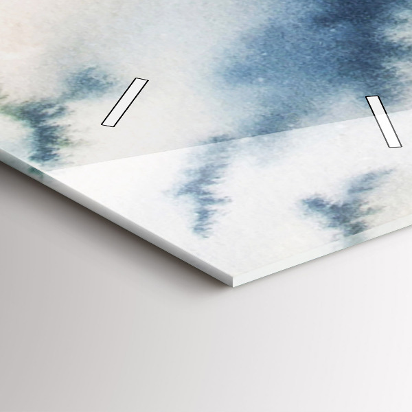 Orologio verticale Pescatore sul lago