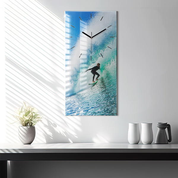 Orologio verticale Surf alle Hawaii