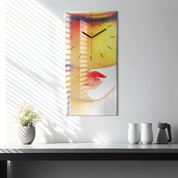 Orologio verticale Donna con cappello