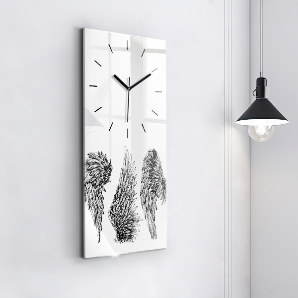 Orologio verticale Ali d'angelo