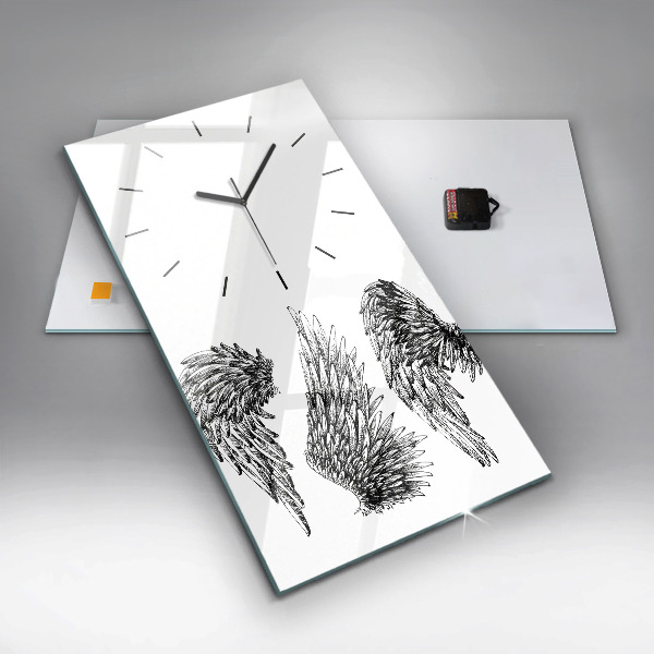 Orologio verticale Ali d'angelo