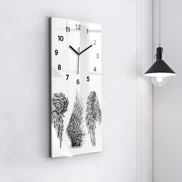 Orologio verticale Ali d'angelo