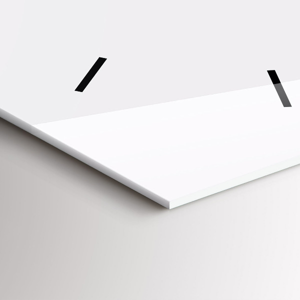 Orologio verticale Catene montuose astratte