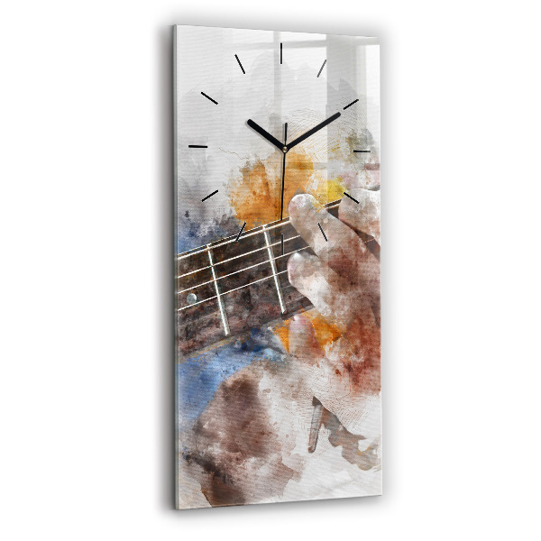 Orologio verticale Grafica per chitarra