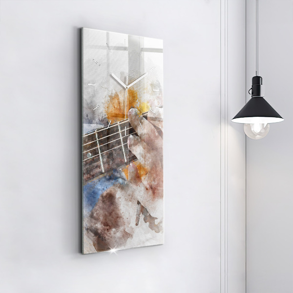 Orologio verticale Grafica per chitarra