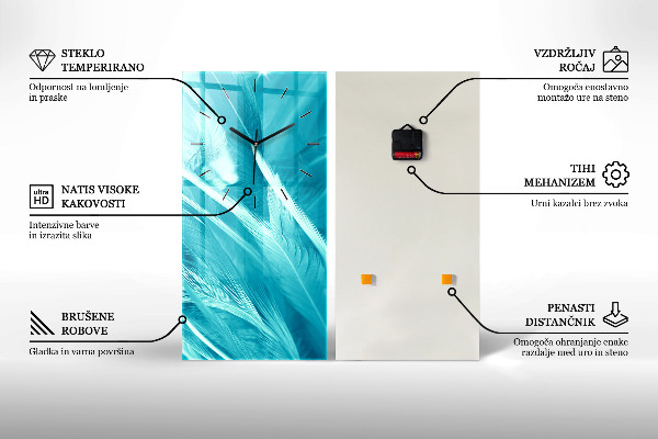 Orologio verticale Grafica per chitarra