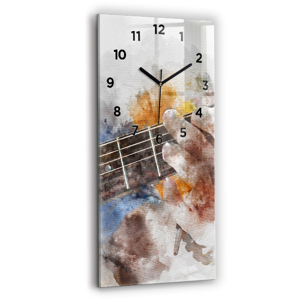 Orologio verticale Grafica per chitarra