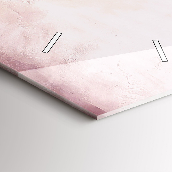 Orologio verticale in vetro Papaveri in fiore