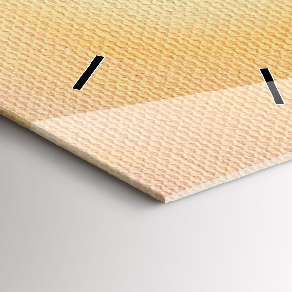 Orologio verticale in vetro Albero di Natale e ponte