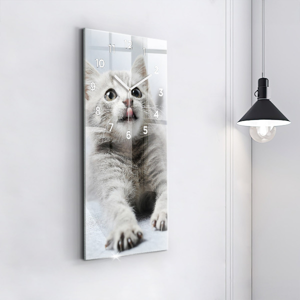 Orologio verticale Gatto sul divano