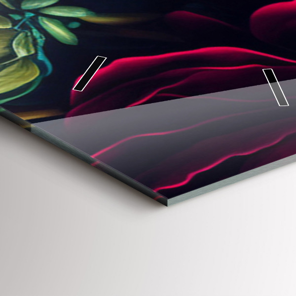 Orologio verticale Mazzo di fiori d'epoca