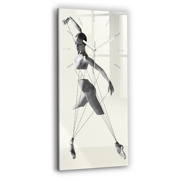 Orologio verticale Ballerina astratta