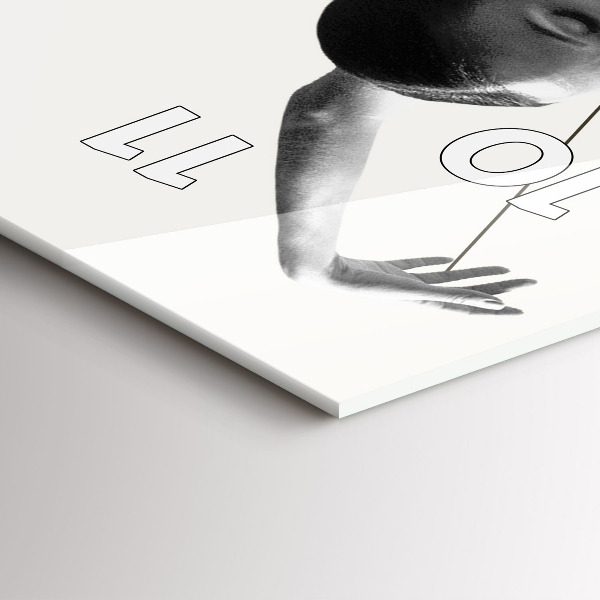 Orologio verticale Ballerina astratta