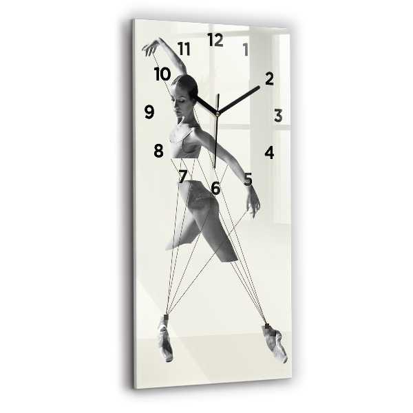 Orologio verticale Ballerina astratta