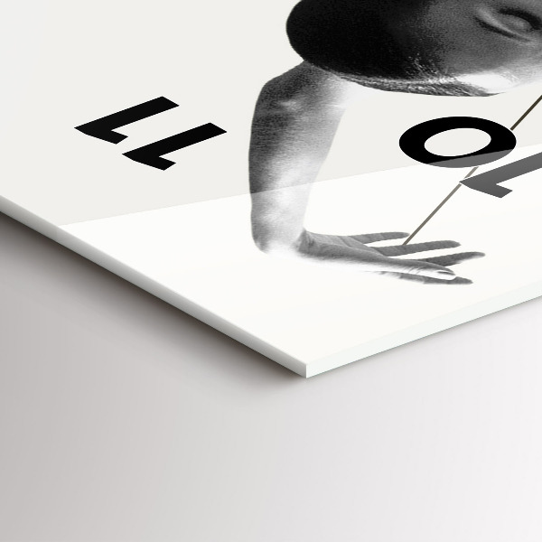 Orologio verticale Ballerina astratta