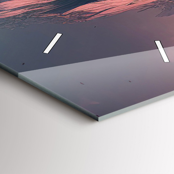 Orologio verticale Foresta e montagne magiche