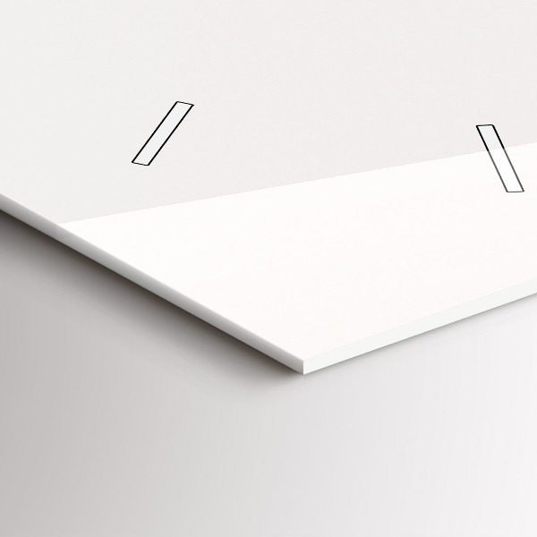 Orologio verticale in vetro Paesaggio della cascata Islanda