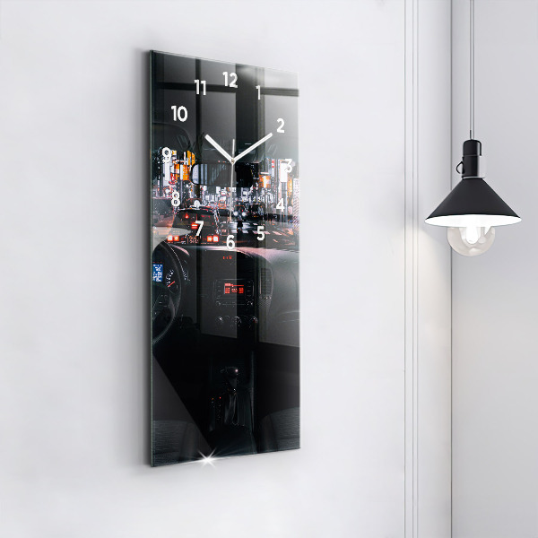 Orologio verticale in vetro Auto a Tokyo