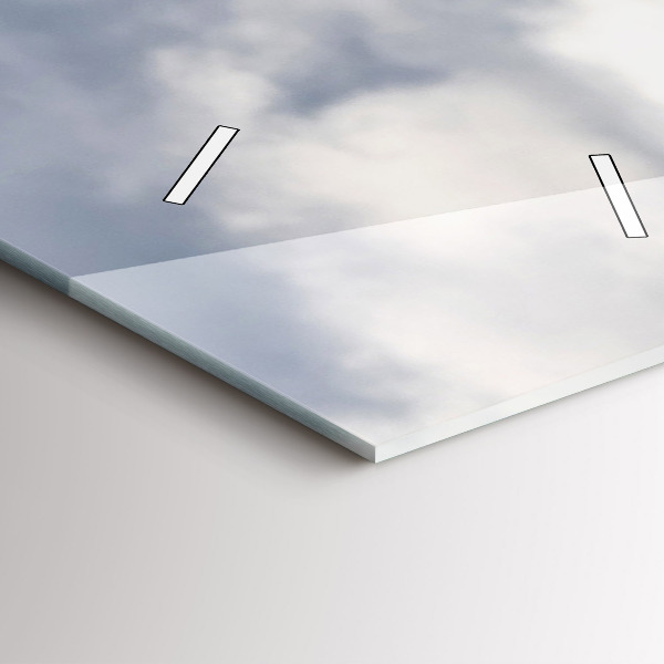 Orologio verticale in vetro Capra in Valle d'Aosta