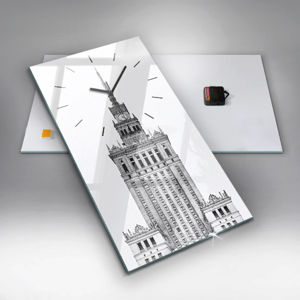 Orologio verticale Palazzo della Cultura e della Scienza