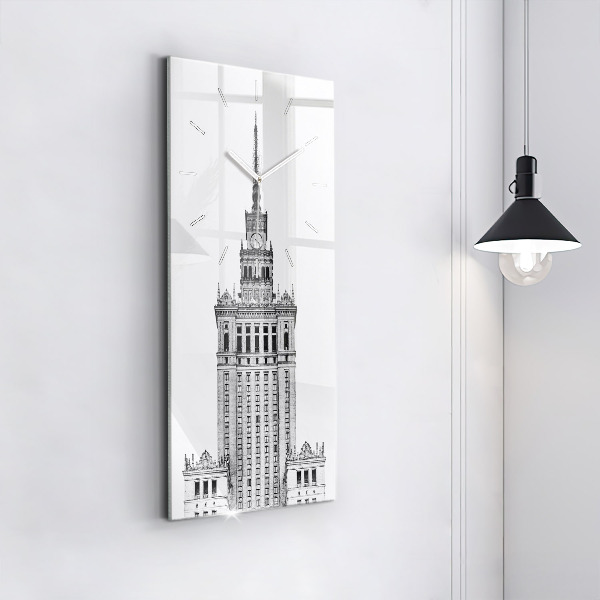 Orologio verticale Palazzo della Cultura e della Scienza